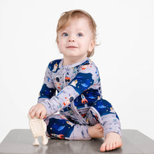 Load image into Gallery viewer, Space Long Sleeve Romper