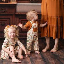 Load image into Gallery viewer, Cream Cocoa Cups Overalls