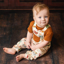 Load image into Gallery viewer, Cream Cocoa Cups Overalls