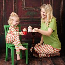Load image into Gallery viewer, Christmas Stripes Women's bottom pjs
