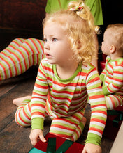 Load image into Gallery viewer, Christmas Stripes 2-Piece Long Sleeve Pjs
