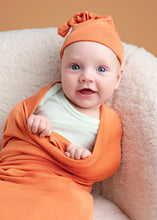 Load image into Gallery viewer, Pumpkin Pie Swaddle with Hat