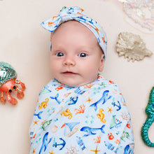 Load image into Gallery viewer, Sailing Seas Swaddle