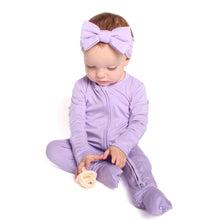 Load image into Gallery viewer, Lavender Lillies Long Sleeve Romper