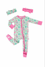 Load image into Gallery viewer, Tea Three Long Sleeve Romper