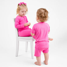 Load image into Gallery viewer, Pretty Pink Long Sleeve Romper