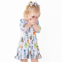 Load image into Gallery viewer, Zoomie Zots Girls Dress with bottoms