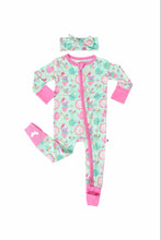 Load image into Gallery viewer, Tea Three Long Sleeve Romper