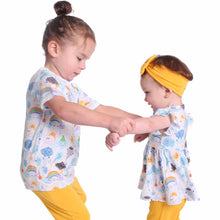 Load image into Gallery viewer, Weather Warriors Yellow Bamboo Headband