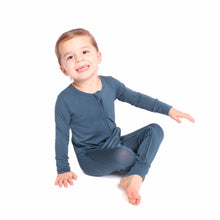 Load image into Gallery viewer, Stormy Sky Long Sleeve Romper