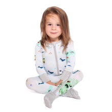 Load image into Gallery viewer, World Map Long Sleeve Romper