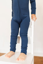 Load image into Gallery viewer, Brielle Blue Long Sleeve Romper