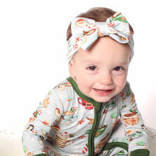 Load image into Gallery viewer, Grey Cocoa Cups Bamboo Headband