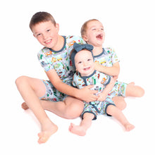 Load image into Gallery viewer, Tiny Town Shorts Romper