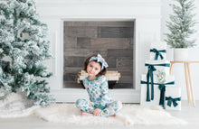 Load image into Gallery viewer, Snowy Slopes Big Bow Headband