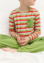 Load image into Gallery viewer, Christmas Stripes 2-Piece Jogger Daywear
