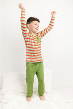 Load image into Gallery viewer, Christmas Stripes 2-Piece Jogger Daywear