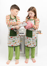 Load image into Gallery viewer, Grey Cocoa Cups Aprons