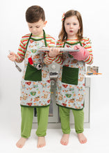 Load image into Gallery viewer, Grey Cocoa Cups Aprons