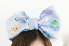 Load image into Gallery viewer, Weather Warriors Big Bow Headband