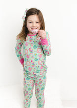Load image into Gallery viewer, Tea Three 2-Piece Long Sleeve Pjs
