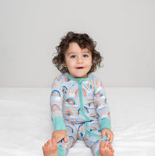 Load image into Gallery viewer, Rainbow Road Long Sleeve Romper