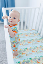 Load image into Gallery viewer, Sunny Safari Crib Sheet