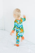 Load image into Gallery viewer, Camping Critters Long Sleeve Romper
