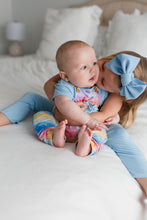 Load image into Gallery viewer, Solace Skies Light Blue Big Bow Headband