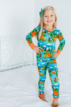 Load image into Gallery viewer, Camping Critters 2-Piece Long Sleeve Pjs