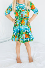 Load image into Gallery viewer, Camping Critters Girls Dress with bottoms