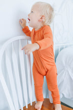 Load image into Gallery viewer, Pumpkin Pie Long Sleeve Romper