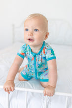 Load image into Gallery viewer, Ocean Oasis Shorts Romper