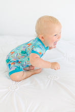 Load image into Gallery viewer, Ocean Oasis Shorts Romper