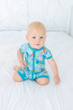 Load image into Gallery viewer, Ocean Oasis Shorts Romper