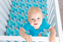 Load image into Gallery viewer, Tidal Teal Shorts Romper