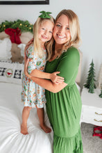 Load image into Gallery viewer, Grey Cocoa Cups Girls Dress with bottoms