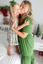 Load image into Gallery viewer, Grey Cocoa Cups Girls Dress with bottoms