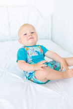 Load image into Gallery viewer, Ocean Oasis Short Overalls