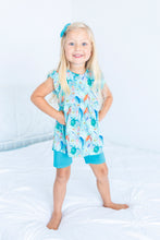 Load image into Gallery viewer, Ocean Oasis 3-Piece Peplum Set