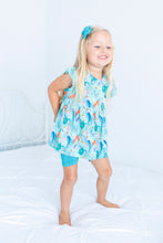 Load image into Gallery viewer, Ocean Oasis 3-Piece Peplum Set