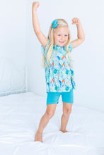 Load image into Gallery viewer, Ocean Oasis 3-Piece Peplum Set