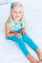 Load image into Gallery viewer, Ocean Oasis 3-Piece Peplum Set