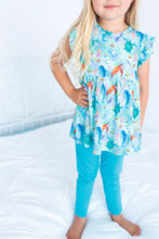 Load image into Gallery viewer, Ocean Oasis 3-Piece Peplum Set