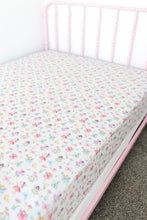 Load image into Gallery viewer, Fluttering Fairies Twin Fitted Sheet Plus Pillowcase