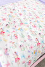 Load image into Gallery viewer, Fluttering Fairies Quilted Blanket