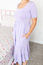 Load image into Gallery viewer, Lavender Lillies Women's Maxi Dress