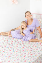 Load image into Gallery viewer, Lavender Lillies Girls Dress with bottoms