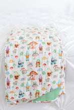 Load image into Gallery viewer, Garden Gnomes Adult Quilted Blanket