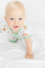 Load image into Gallery viewer, Garden Gnomes Shorts Romper